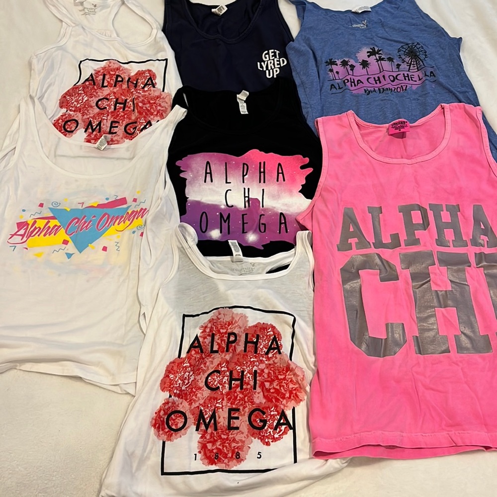 Alpha chi omega (AXO) tank top bundle